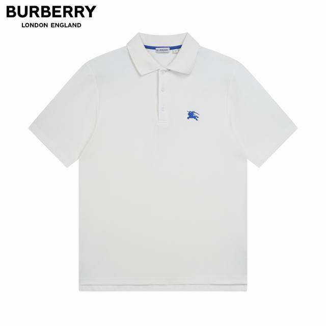 细节图 顶级版本.官网品质 #Burberry巴宝莉经典战马刺绣短袖Polo衫#官方原版一比一完美复刻 面料采用Bur定制纯棉250克珠地网眼面料 舒适透气不变