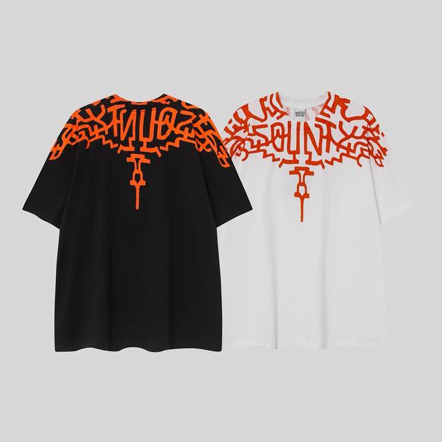 马塞洛布隆 Mb春夏新款顶级版 埃及古文字母印花 纯棉T恤 码数：S M L Xl Xxl