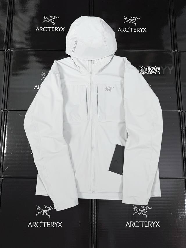 款号K11 顶级品质 年3月推出Gamma Sl 升级版刺绣标Arcteryx Gamma Lightweight Hoody 全新改款设计 胸前口袋跟Mx对齐