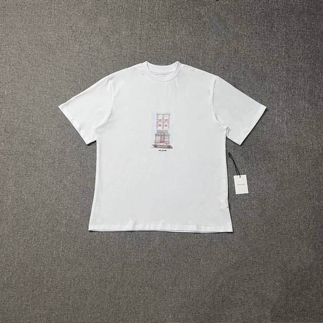 A53#细节实拍图 Aime Leon Dore Porsche On Mulberry Tee 短袖 230G纯棉双纱 已预缩 机洗手洗不变形 螺纹面布同缸定