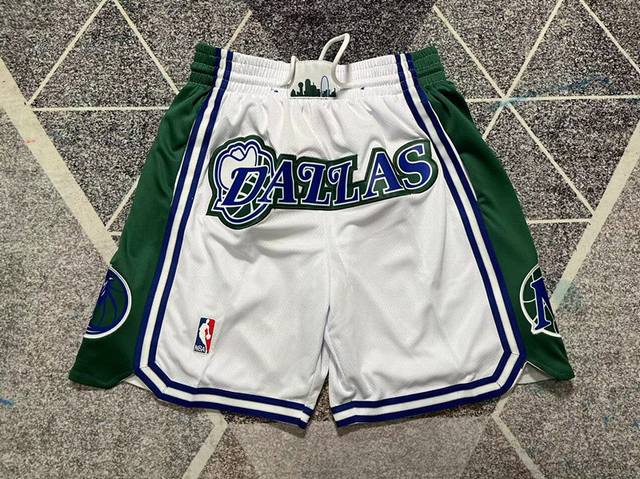 款号K39 顶级刺绣版本 Nba 赛季小牛队 独行侠东契奇 欧文 球裤 专柜Zp一比一 Nba耐克Nike篮球库 球库 超透气网眼面料 赶快入手 经典配色 男女