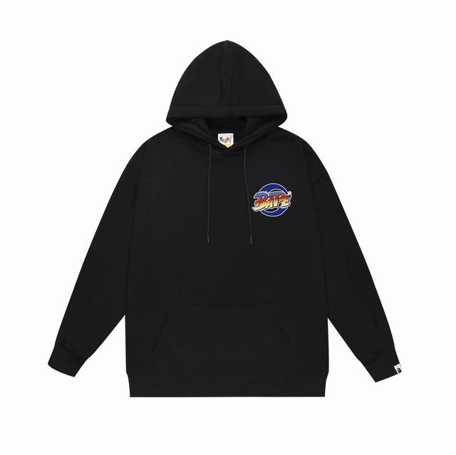 款号Sc677#毛圈 加绒 顶级版本 Bape 猿人头日系空手道印花连帽卫衣 采用380克大毛圈430克银狐绒 落肩大版型 面料 质感柔软不起球 进口环保印花胶