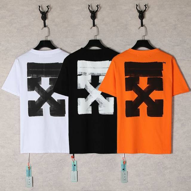 1236- 黑色 橘色 白色 S M L Xl Off White 这三款T恤，刷出潮流新风尚！ 时尚圈的潮流引领者Ow又有新动作啦！一直以来，Off-Whit