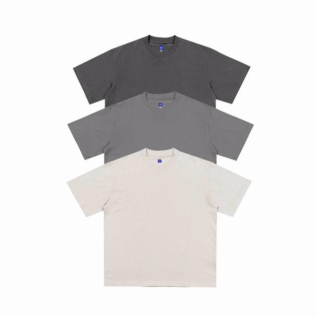Y12# Yeezy Kanye经典纯色小标短袖 颜色：碳灰 深灰 浅灰 尺码：S M L Xl