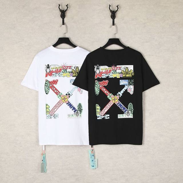 1270- 黑色 白色S M L Xl Off-White潮T来袭，街头艺术的时尚盛宴 正文：宝子们，Off White作为潮流界的先锋品牌，总是能带来令人眼前