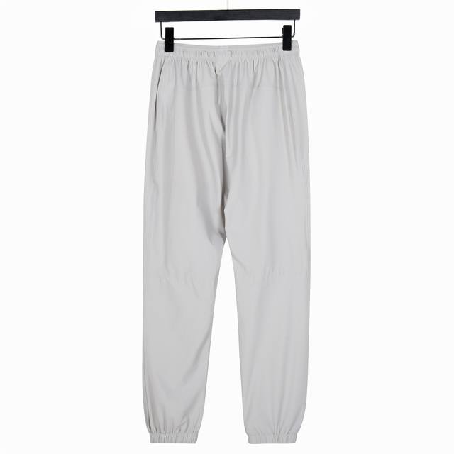 Arcteryx始祖鸟 Gamma Jogger Men‘S 纯色Logo标识软壳松紧腰束脚运动长裤 灰色