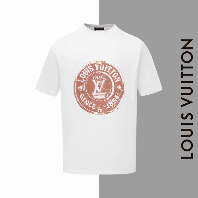 款号#Z207 Lv 限定图标圆圈字母圆领短袖 Louisvuitton官网一致款式 面料：32支双纱280克纯棉面料 同缸同色织染螺纹 颜色一致 工艺：进口机