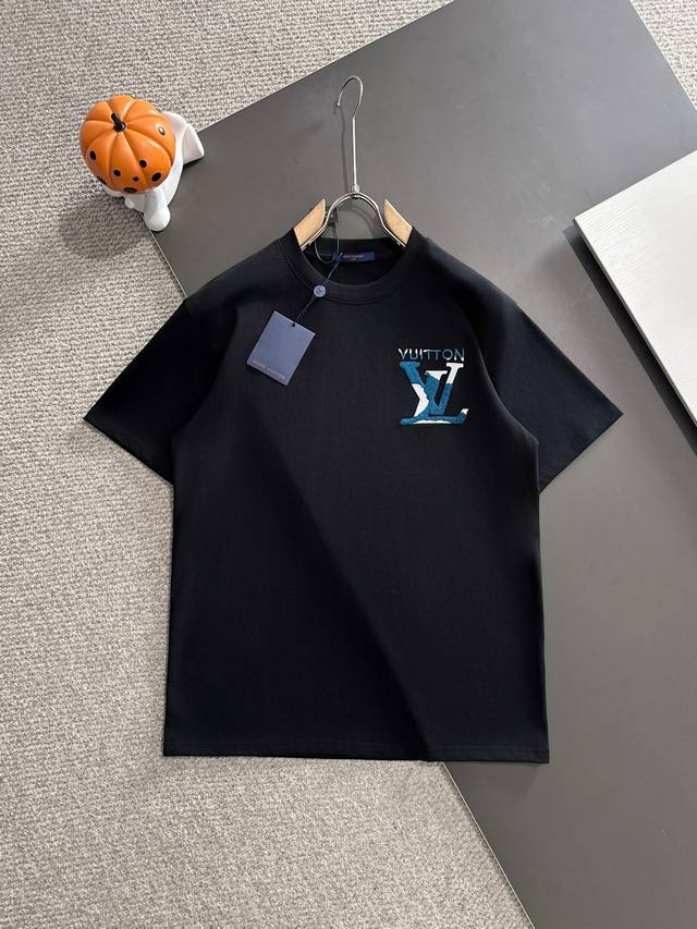 Louis Vuitton* 2025春夏款上新 原高版本 驴家Lv 面料采用280克高密度纯棉 不变形 不缩水 工艺介绍：双线走位 采用进口绣花机毛巾绣＋特种