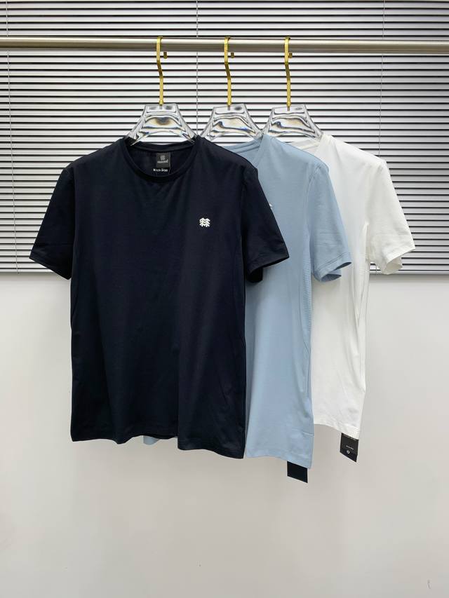 可隆Kolon Sport 官网同款功能性面料 具有防紫外线速干吸汗轻弹无痕 短袖T恤 颜色：白色 黑色 蓝色 码数：S～2Xl