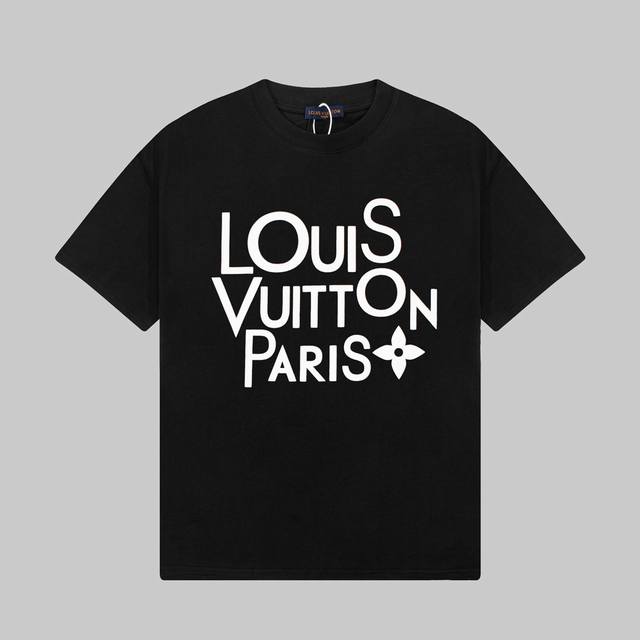 Dl18 Dlouis Vuitton 路易威登 23Ss Dlv大师亲手设计暗黑圣母人像图案印花短袖T恤 定制280克同缸染面料 手感非常舒服 春夏最新砖柜同