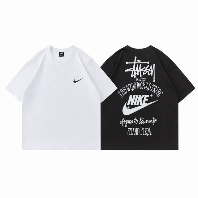 120#耐克 T恤 黑 白 M-Xxl