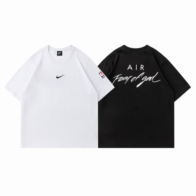 118#耐克 T恤 黑 白 M-Xxl