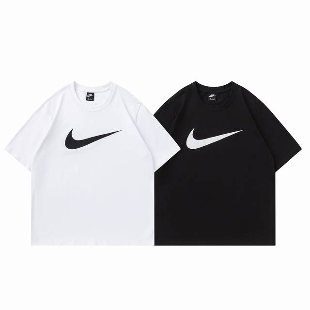 102#耐克T恤 黑 白 M-Xxl