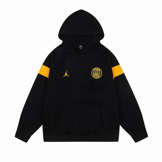 661＃Aj飞人加绒卫衣 黑色 M-Xxl