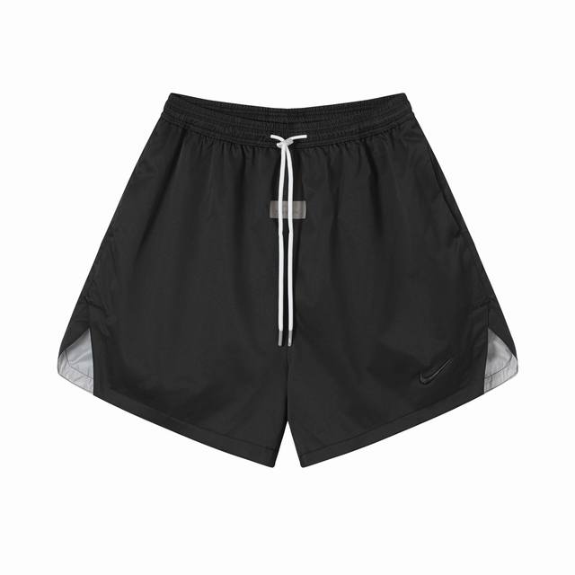 Fog-616# 黑色、灰色 Fear Of God Fog 联名限定网纱运动休闲高街男女同款短裤S-Xl