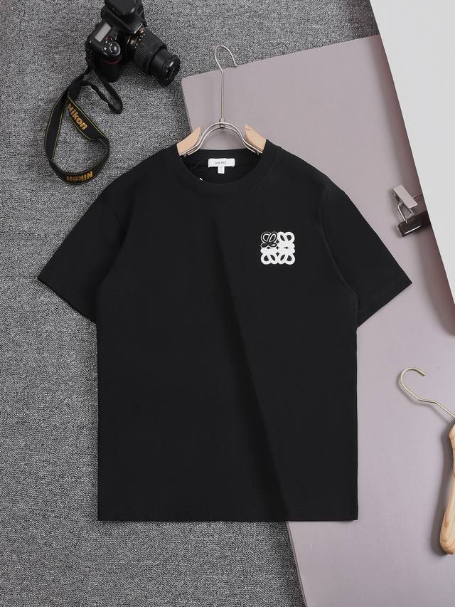 Loewe 甄选260克定制面料 顶级品质 经典Logo绣花工艺 男女同款 尺码S M L Xl Xxl 五个码 颜色 黑色 白色
