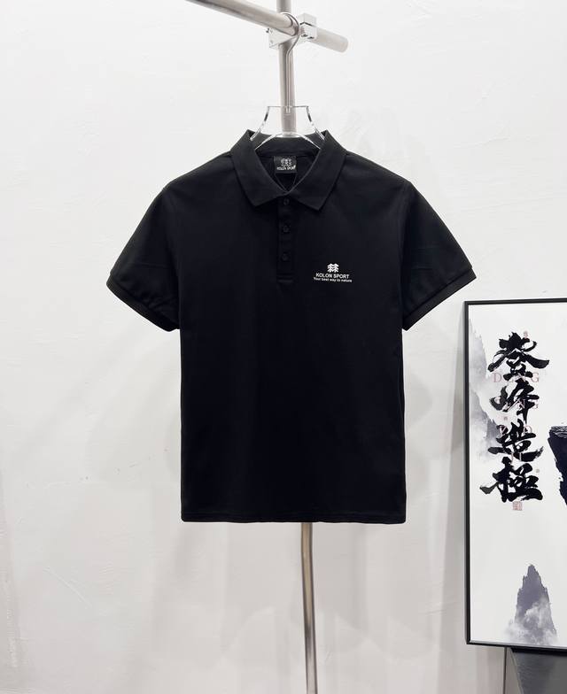 款号：Df75# 可隆 小树经典小标Logo字母Polo衫短袖T恤 正儿八经高克重精密珠地面料 所有面料均已提前做过缩水 品质第一 所见即所得 不会洗一次版型就