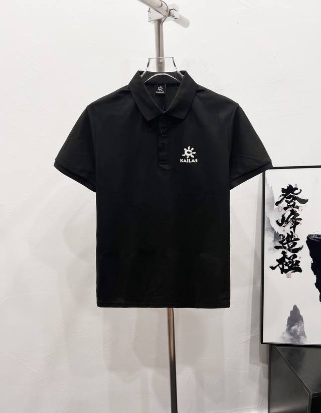 款号：Df58# 凯乐石 美好星期天 经典小标Logo字母Polo衫短袖T恤 正儿八经高克重精密珠地面料 所有面料均已提前做过缩水 品质第一 所见即所得 不会洗