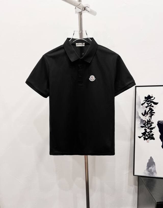 款号：Df54# 蒙口 经典小标Logopolo衫短袖T恤 正儿八经高克重精密珠地面料 所有面料均已提前做过缩水 品质第一 所见即所得 不会洗一次版型就有所变化