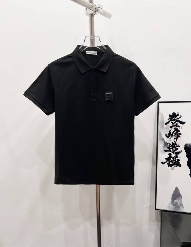 款号：Df47# Ck Calvin Klein经典小标Logopolo衫短袖T恤 正儿八经高克重精密珠地面料 所有面料均已提前做过缩水 品质第一 所见即所得