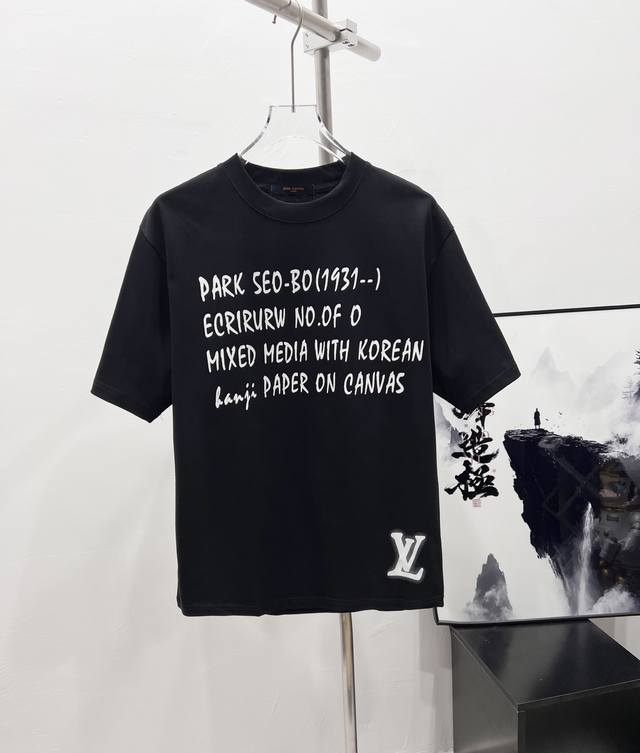 款号：Df22# Lv 路易威登 1931情侣款印花短袖T恤 正儿八经280克纯棉双砂面料 所有面料均已提前做过缩水 品质第一 所见即所得 不会洗一次版型就有所