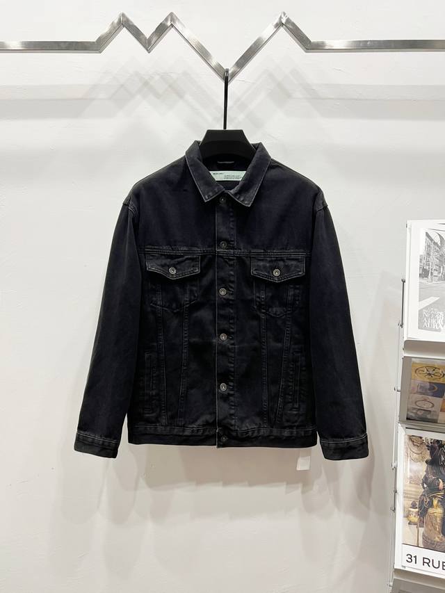 款号: K940 上新2025新款 Off 面料采用定织高密度牛仔,耗时两个多月 实物质感更加好,上身硬挺,男女穿都Ok