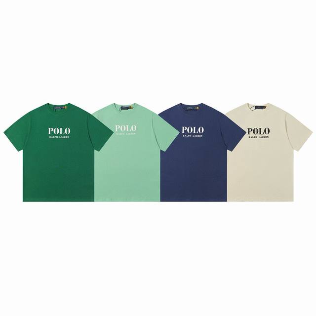 款号：508 Ralph Lauren 拉夫劳伦25Ss夏季新款3D硅胶Polo压花圆领T恤 颈部主标Logo有二维码标，可以扫码验证，采用3D硅胶立体英文字母