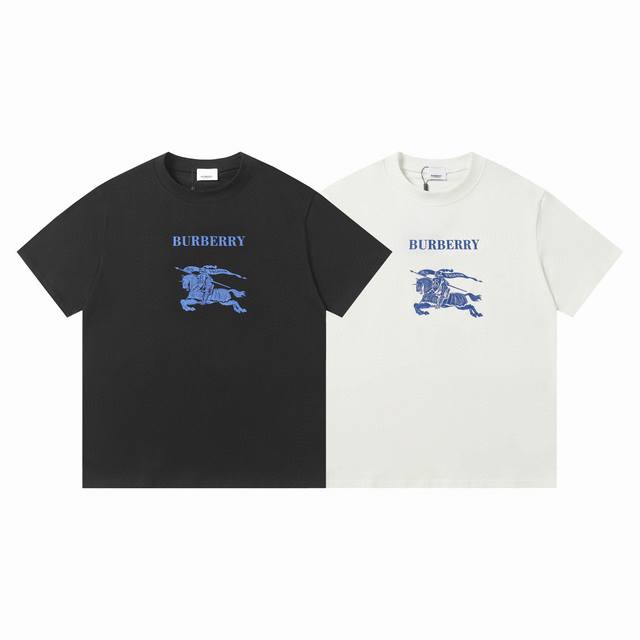 款号：708 Burberry巴宝莉经典印花短袖T恤 男女同款 高版本不挑年龄不挑身材不挑性别 经典不过时 面料手感非常舒服 质感超强 超级百搭好看的一款 男女