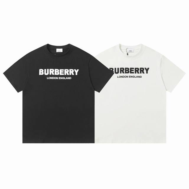 款号：706 Burberry巴宝莉经典发泡印花短袖T恤 男女同款 高版本不挑年龄不挑身材不挑性别 经典不过时 面料手感非常舒服 质感超强 超级百搭好看的一款