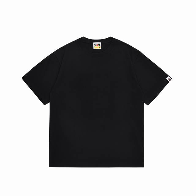 Sc052# 顶级版本 Bape 猿人头字母印花短袖T恤 后背大字母印花 采用260克优质高织纯棉面料 双纱精梳 质感柔软不起球 进口环保印花胶浆 图案鲜明立体