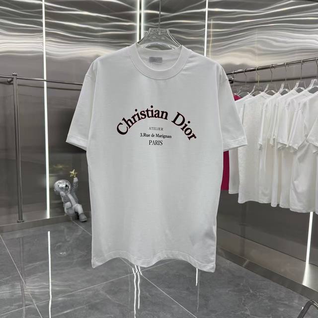 Dio 2025夏季新款 圆领T恤 个性发泡 男女同款宽松版 S M L Xl Xxl 五个码 黑色 白色 灰色