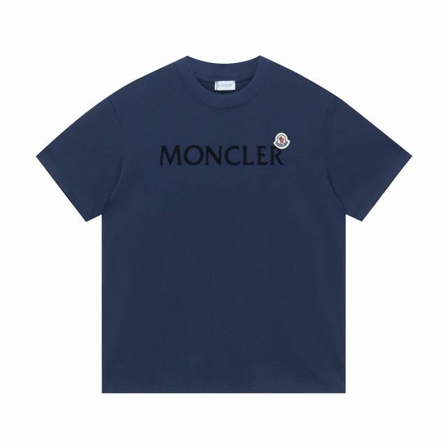 款号：841 Moncler 蒙口短袖 独家定制270克32支双纱滑爽棉 质感非常柔软舒服 100%区别市场的顶级面料 不缩水 不变形 不起球 搭配320克1*