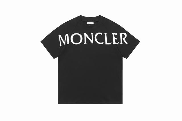 款号：833 Moncler 蒙口短袖 独家定制270克32支双纱滑爽棉 质感非常柔软舒服 100%区别市场的顶级面料 不缩水 不变形 不起球 搭配320克1*