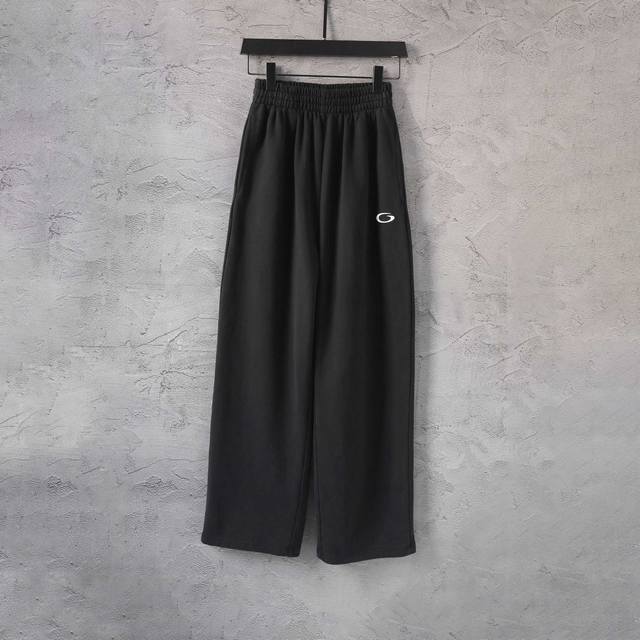 C017# 新品Loop Sports Icon刺绣Logo洗水做旧长裤卫裤运动裤 男女款 颜色 : 黑 白 码数 : 1 2 3 4