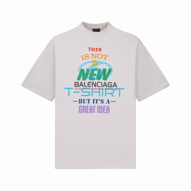 巴黎世家 Balenciaga New新主意印花短袖T恤 现货 Xs S M L
