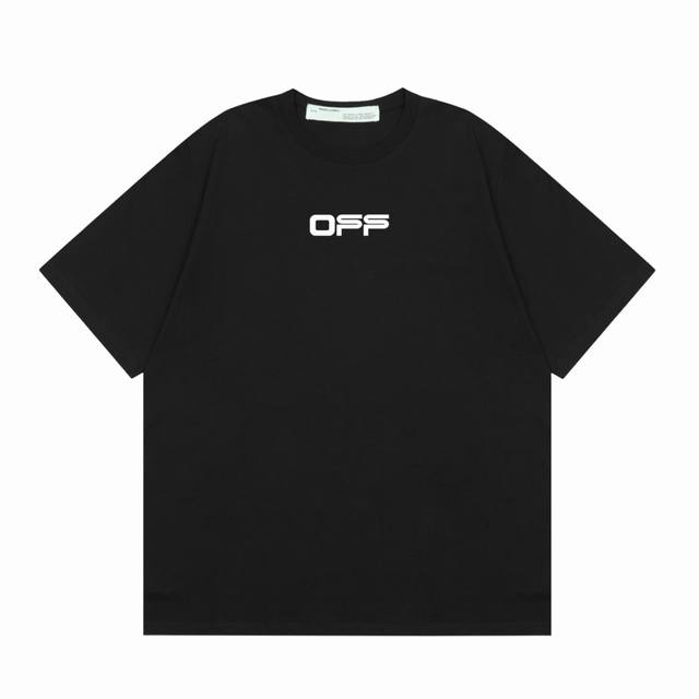 高版本Off-White 20Ss 机场胶带警戒线箭头短袖T恤，面料采用定制 克32织纯棉双纱纯棉面料，保证了工艺原汁原味！辅料配齐！丝网印花，色彩纯正，图清晰