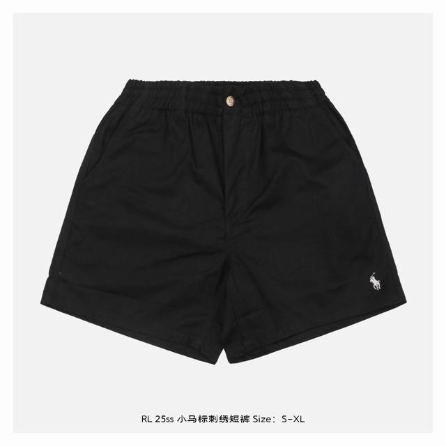 Ralph Lauren 拉夫劳伦 25Ss 小马标刺绣短裤 灵感源自八十年代复古，采用定制面料制作而成，官方同款，面料经过同缸染色工艺处理，手感舒适柔软，既时