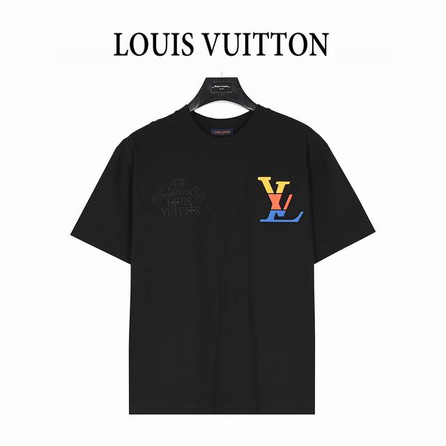 Louis Vuitton 路易威登 美洲杯联名压花刺绣撞色短袖T恤 原7,700购入，美洲杯帆船赛联名限定款式。采用16S平织优质麻棉克重260G， 搭配32