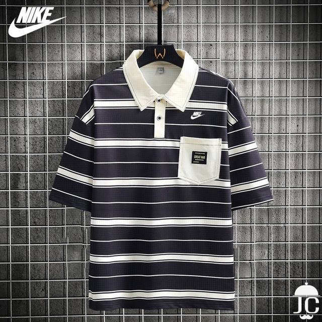 夏季首发真标可扫 Nike耐克专柜同款上市本季主打，货源充足新款夏季男潮流宽松服潮牌学生短袖T恤上衣圆领五分袖半袖T恤独家印花工艺 严格把控品质以及做工 超高性
