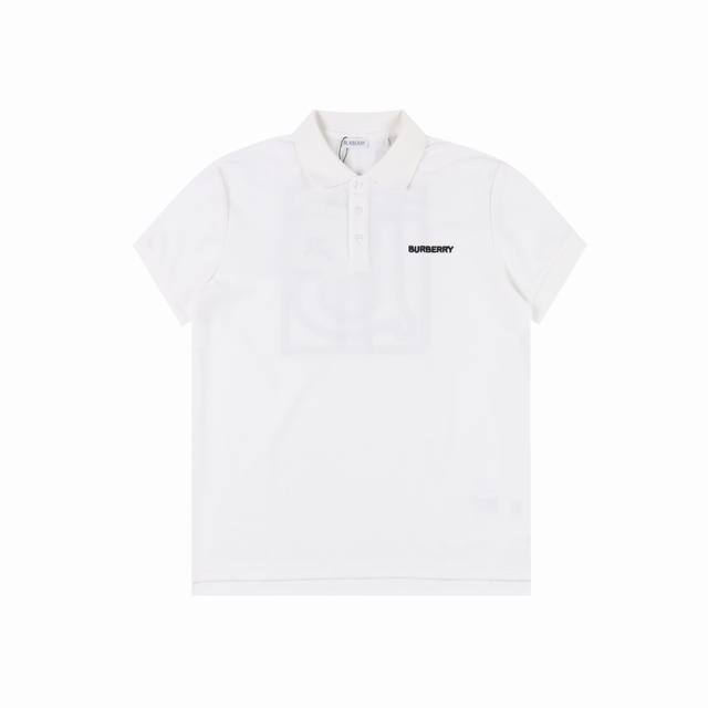 Burberry 巴宝莉 后背Tb大字母刺绣短袖Polo衫 采用客供 G专用珠地面料 整衣手感柔顺 质地舒适 有弹性 前幅经典绣花标识 后背立体绣花 进口田岛机