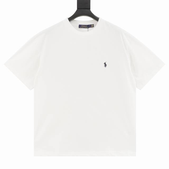 Ralph Lauren 拉夫劳伦 基础款小马刺绣Logo短袖 三针五线 男女款 260克纯棉面料 比普通的面料更加好穿舒适不臃肿 螺纹定织定染 经典小马刺绣L