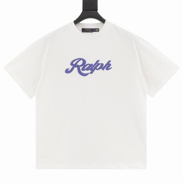 Ralph Lauren 拉夫劳伦 基础款发泡印花Logo短袖 三针五线 男女款 260克纯棉面料 比普通的面料更加好穿舒适不臃肿 螺纹定织定染 今年新元素字母
