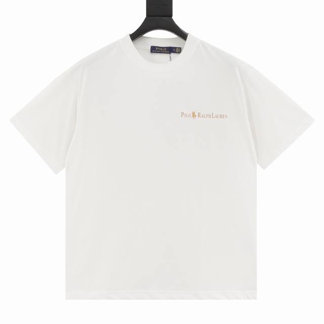 Ralph Lauren 拉夫劳伦 基础款小字母印花Logo短袖 三针五线 男女款 260克纯棉面料 比普通的面料更加好穿舒适不臃肿 螺纹定织定染 今年新元素小