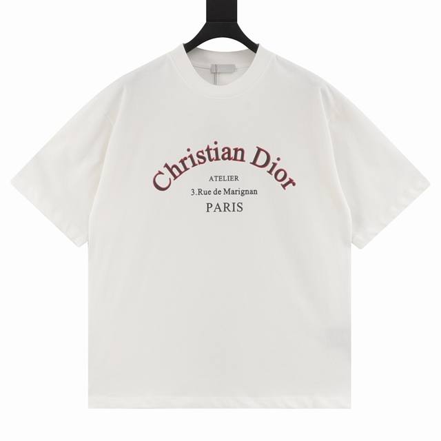 Dior迪奥Cd 25Ss标语印花短袖T恤 Size：Xs-L