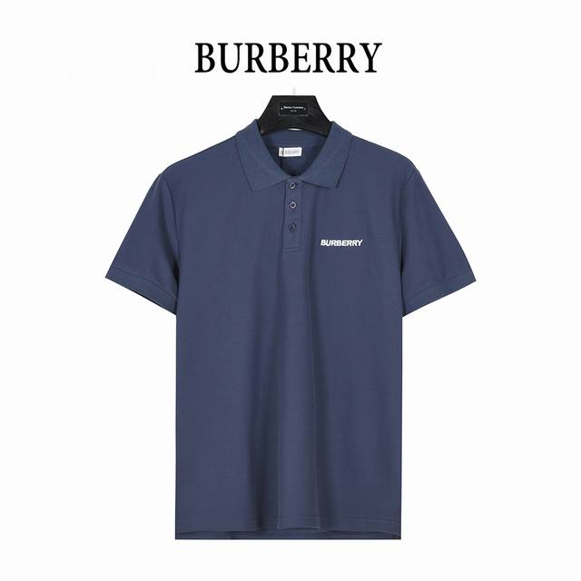 Burberry 巴宝莉 后背Tb大字母刺绣短袖Polo衫 采用客供 G专用珠地面料 整衣手感柔顺 质地舒适 有弹性 前幅经典绣花标识 后背立体绣花 进口田岛机