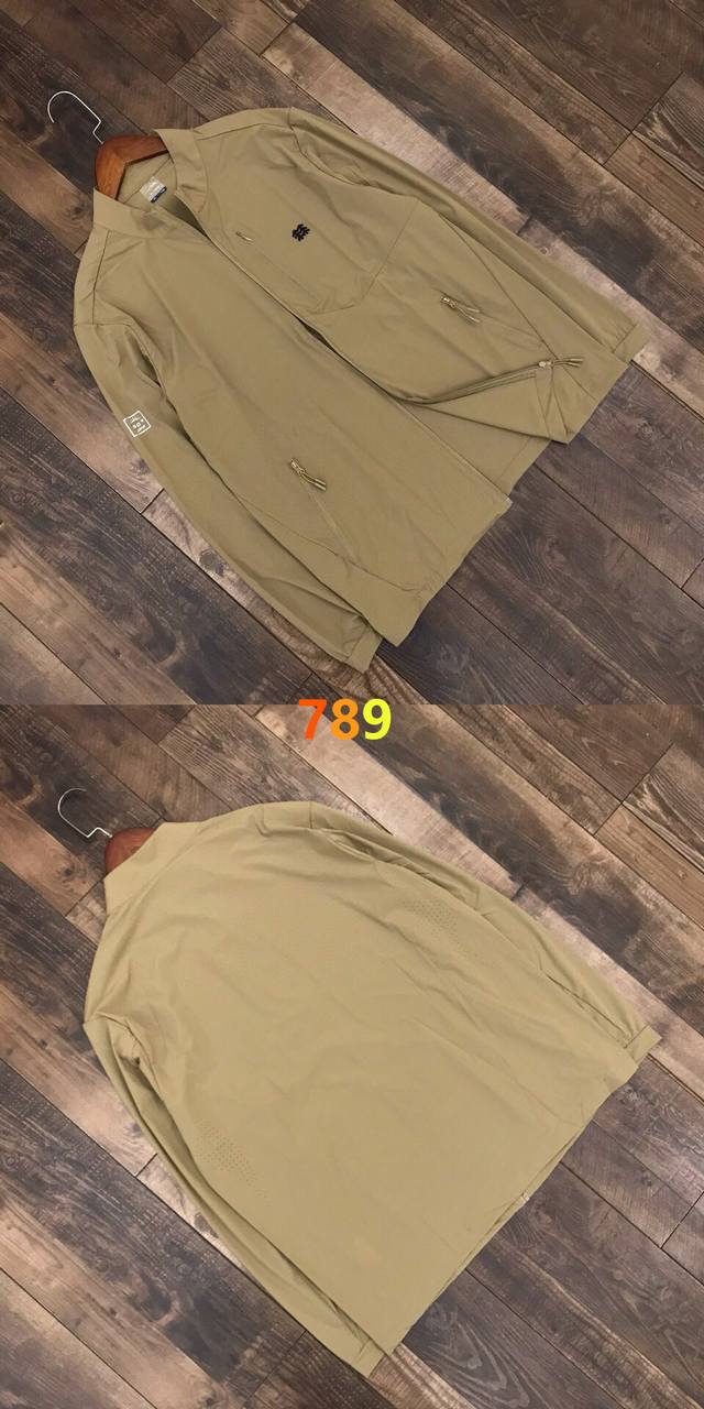 可隆超顶冰丝系列立领情侣款防晒服“潜风者” 客供定制冰丝面料非常清爽透气 胸口定制3D胶状Logo完美好看 内里包边设计保护好你每一寸肌肤 上身超级好看清爽夏季