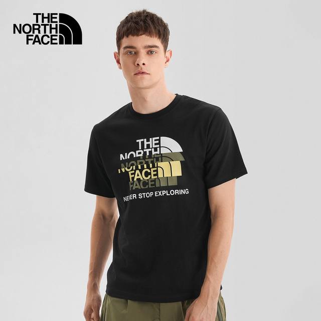 掌柜严选，高端货 ！The North Face北面 23Ss新款官网压胶情侣T，Zp品质支持任意对比，胸前压胶印花，后背也有明显Tnf的Logo标识，采用美国