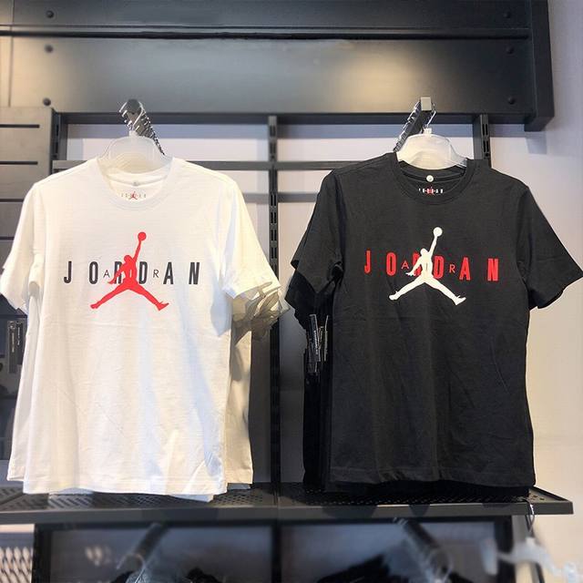 纯原版本！得物版本！ Ck4213！致敬Aj1 Jordan Wordmake 飞人经典Logo！篮球训练系列！纯棉T恤短袖 原版！情侣款！最大码200多斤无压