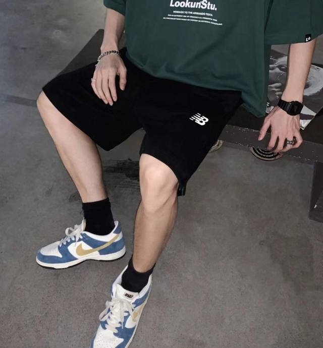 上新 新百伦Nb-New Balance基础款高质量百搭短裤裤情侣款纯棉针织面料 超级柔软舒适透气的纯棉针织面料五A级面料！ 版型真的不要慌什么绝对是你买到过最