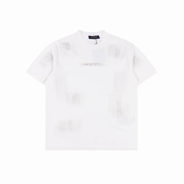 Louis Vuitton 路易威登 凹凸浮雕擦色洗水磨破短袖 尺码Xs-Xl